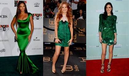 emerald green dresses 2017-2018