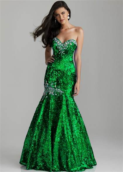 emerald mermaid prom dresses 2018