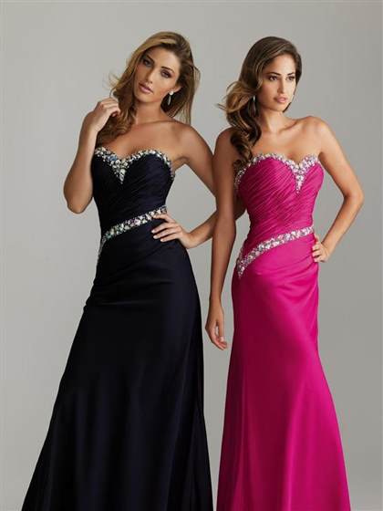hot pink and black bridesmaid dresses 2017-2018