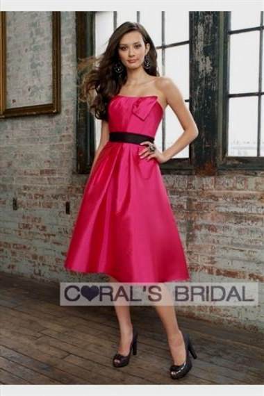 hot pink bridesmaid dresses 2017-2018