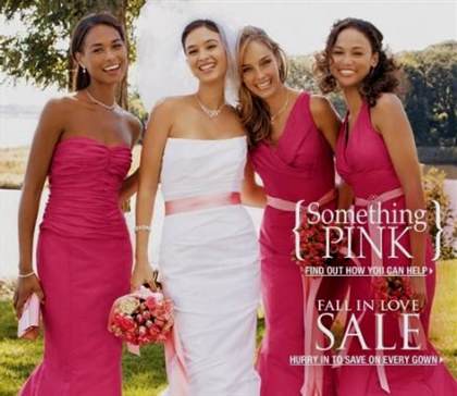 hot pink bridesmaid dresses david’s bridal 2017-2018