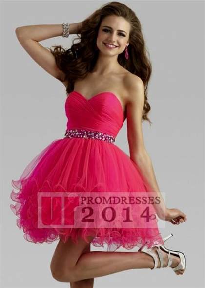 hot pink party dresses 2017-2018