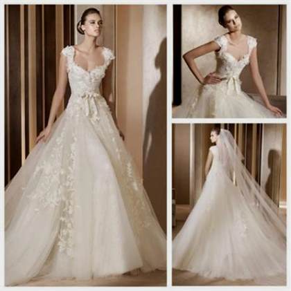 ivory ball gown wedding dresses 2017-2018