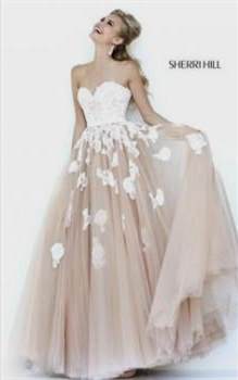 ivory lace prom dresses 2018