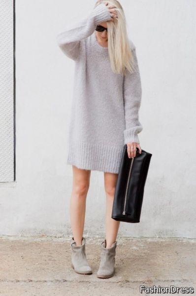 knit sweater dress tumblr 2017-2018