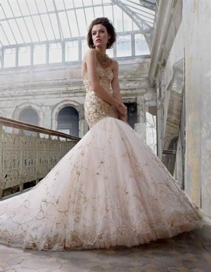 lazaro wedding dress pink 2017-2018