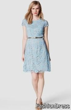 light blue lace dress 2017-2018