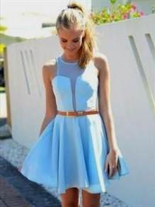 light blue summer dress 2018