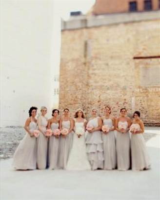 light gray bridesmaid dresses 2017-2018