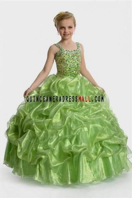 light green dress for girls 2018
