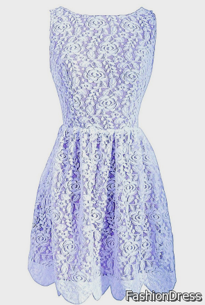 lilac casual dress 2017-2018