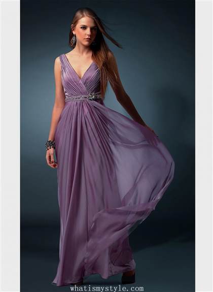 lilac chiffon dress 2018