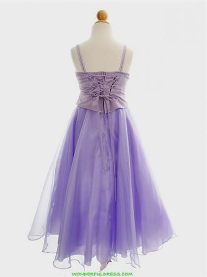lilac flower girl dresses 2018