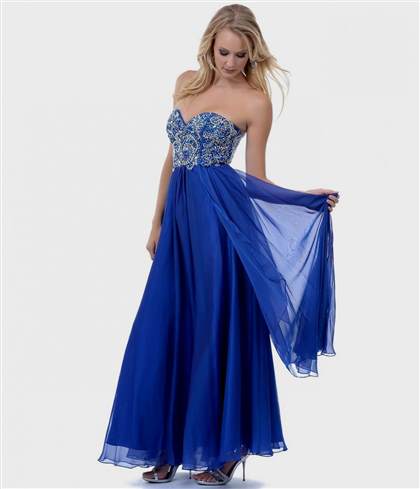 long blue prom dresses 2017-2018