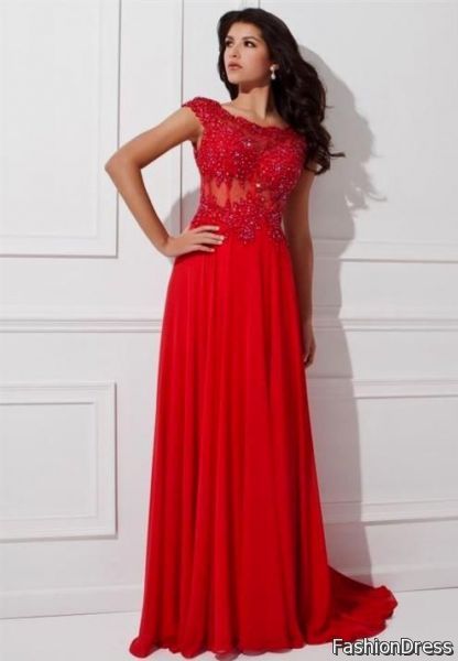 long red lace dress 2017-2018