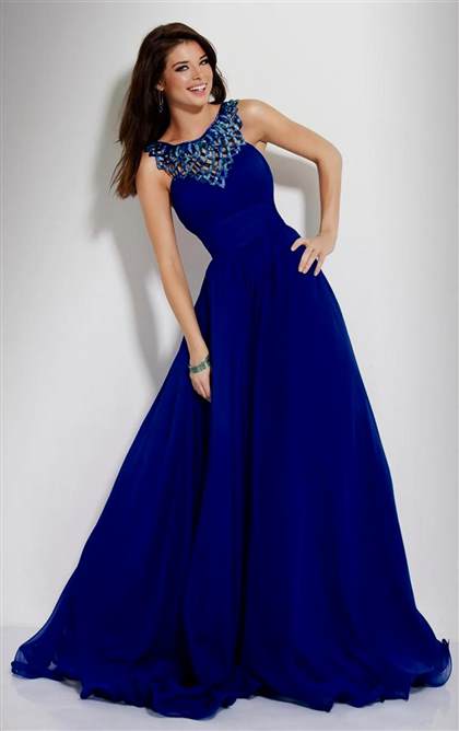 long royal blue prom dresses 2017-2018