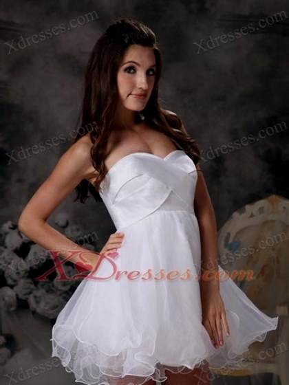 long white dama dresses for quinceanera 2017-2018