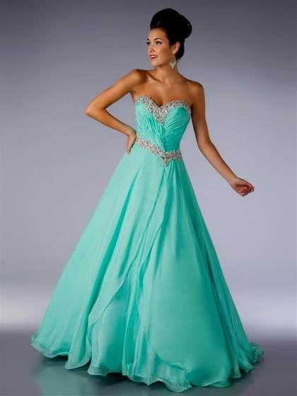mint green homecoming dress with straps 2017-2018