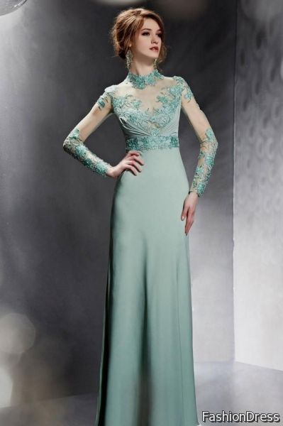 modest cocktail dress with sleeves