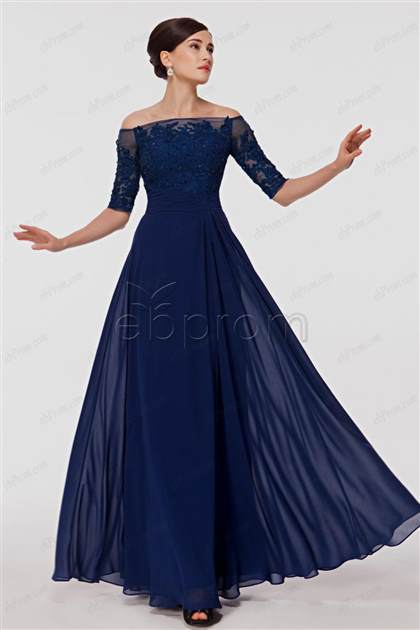 navy blue homecoming dresses with sleeves 2017-2018