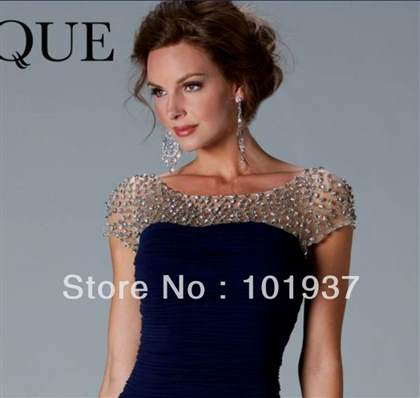 navy blue homecoming dresses with sleeves 2017-2018