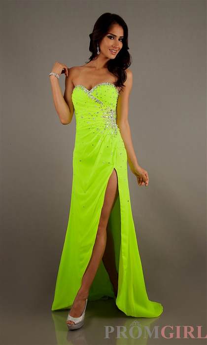 neon colored prom dresses 2017-2018