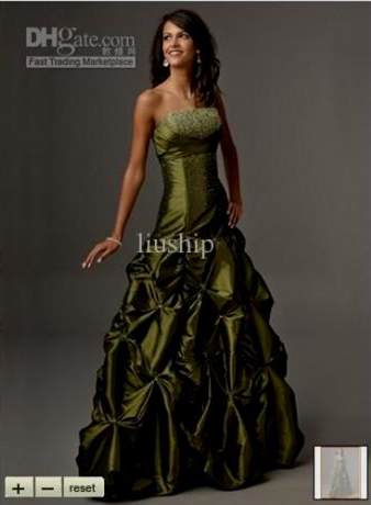 olive green prom dresses 2017-2018
