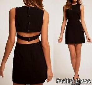 open back casual dresses 2017-2018