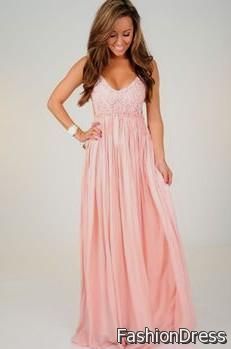pale pink lace bridesmaid dresses 2017-2018
