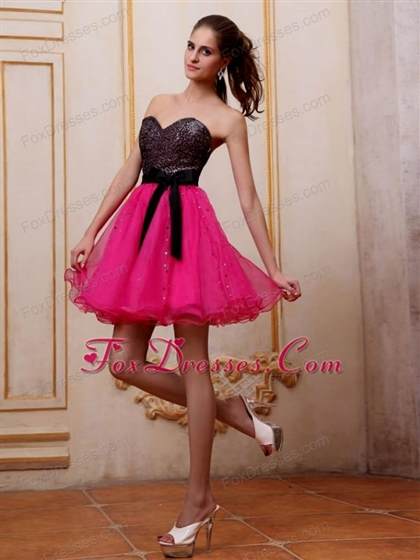 pink and black homecoming dress 2018