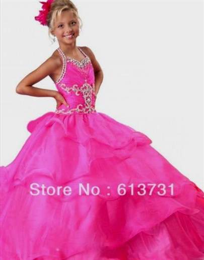 pink dresses for 10 year olds 2017-2018