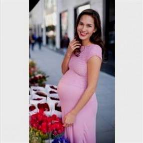 pink maternity dresses 2017-2018