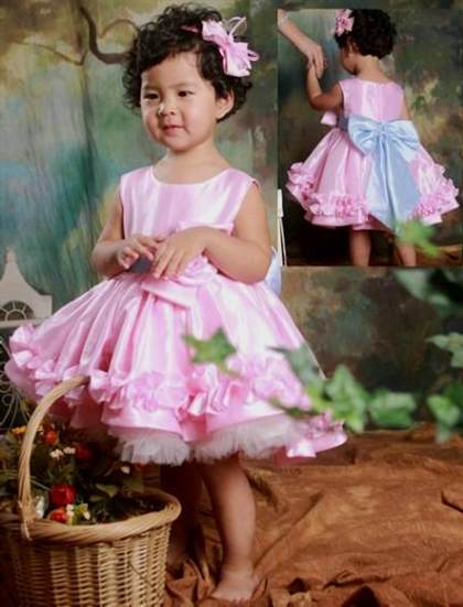 pink toddler flower girl dresses 2017-2018