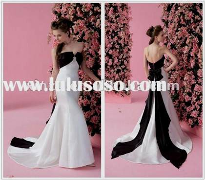 pink white and black wedding dresses 2017-2018