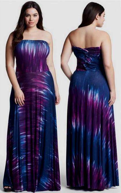 plus size strapless maxi dresses 2017-2018