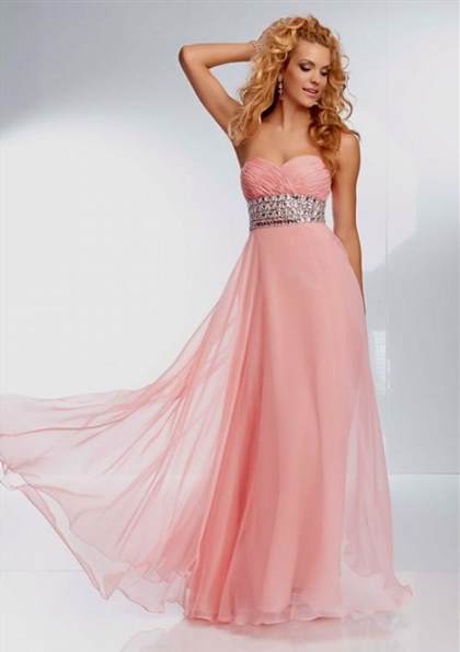 pretty pink prom dresses 2017-2018