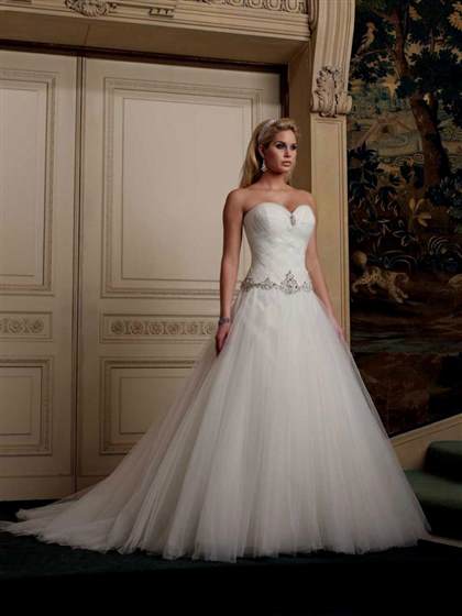 princess ball gown wedding dresses with straps 2018
