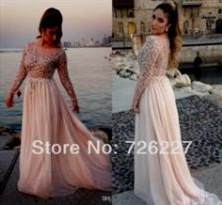 prom dress with sleeves plus sizes 2018