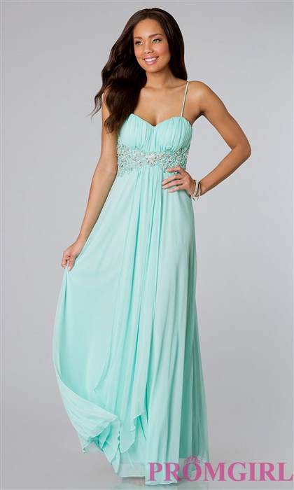 prom dress with straps mint green 2017-2018