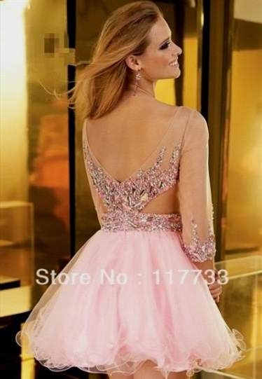 prom dresses with half sleeves 2013 2017-2018