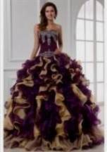 purple and gold sweet 16 dresses 2017-2018