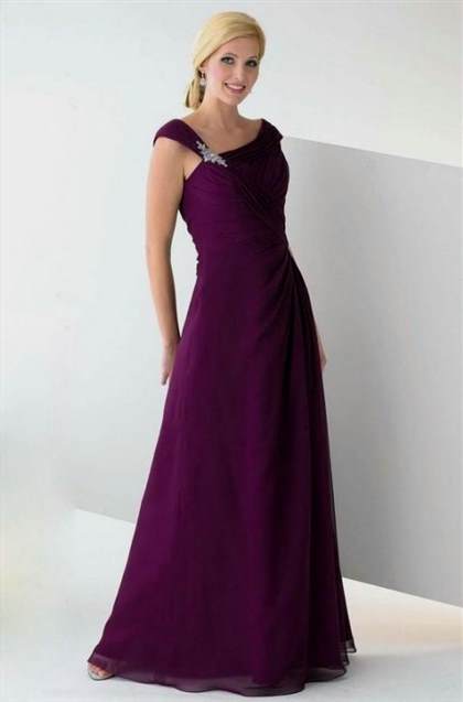 purple bridesmaid dresses plus size 2018