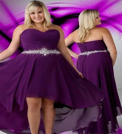 purple bridesmaid dresses plus size 2018