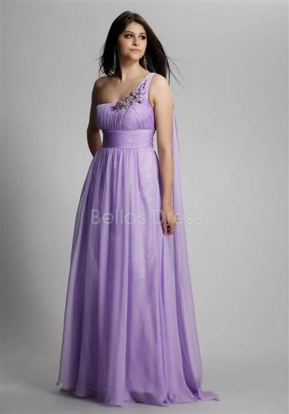 purple prom dress one shoulder 2017-2018