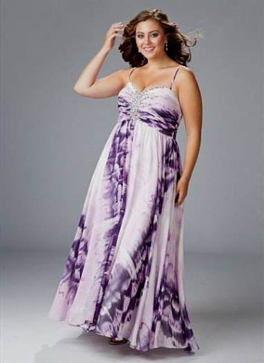 purple wedding dress plus size 2018