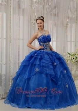 quinceanera dresses blue 2017-2018