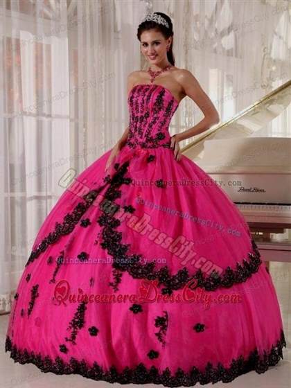 quinceanera dresses hot pink 2017-2018