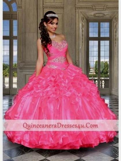 quinceanera dresses pink 2017-2018