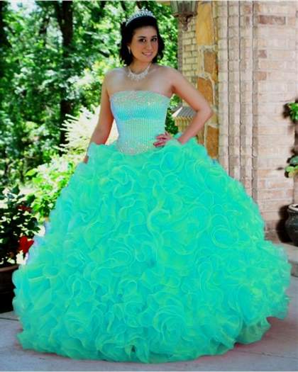 quinceanera dresses turquoise and black 2017-2018