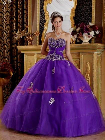 quinceaneras dresses purple 2017-2018